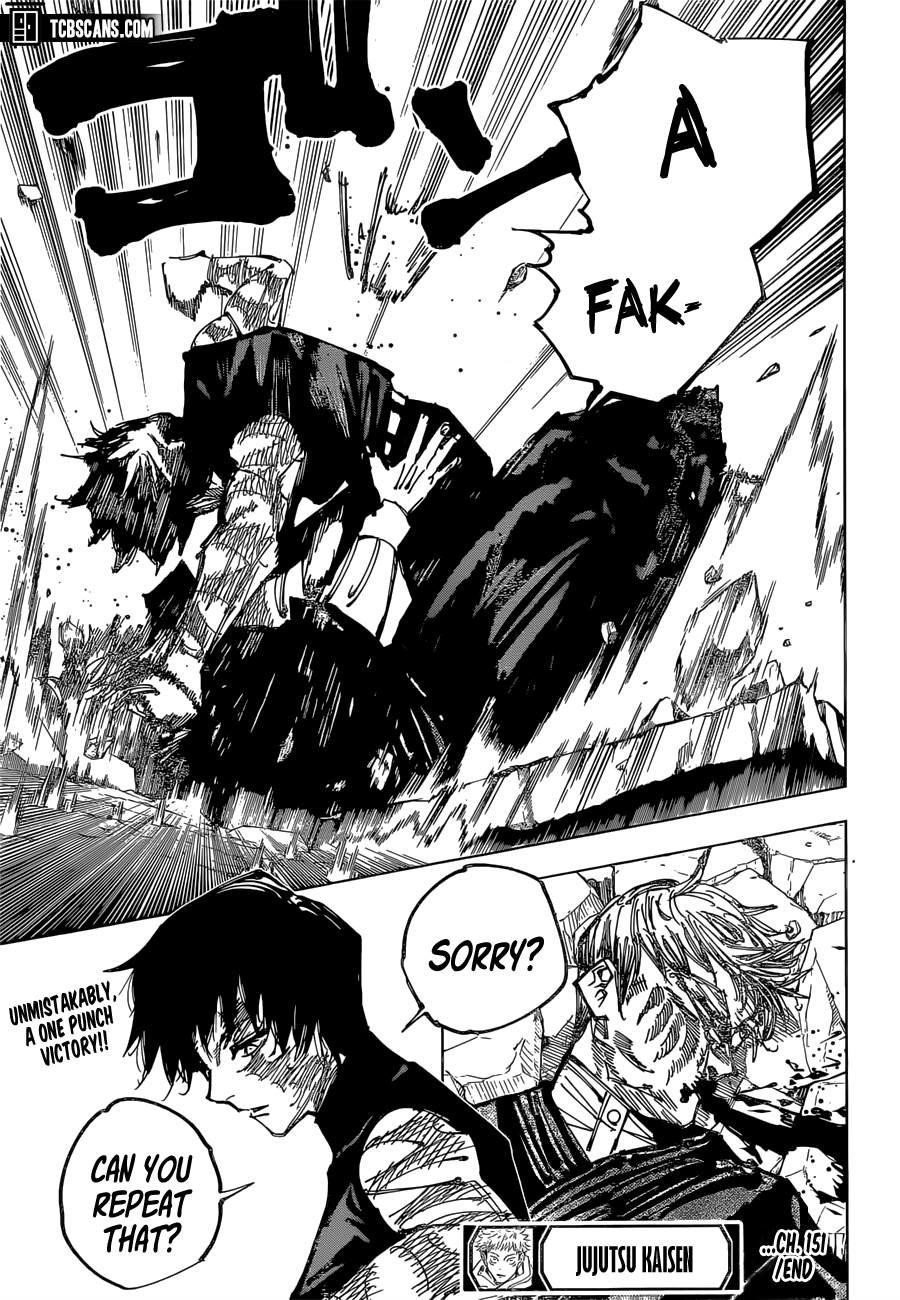 Jujutsu Kaisen Chapter 151 image 16